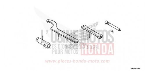 OUTILS CRF450LK de 2019